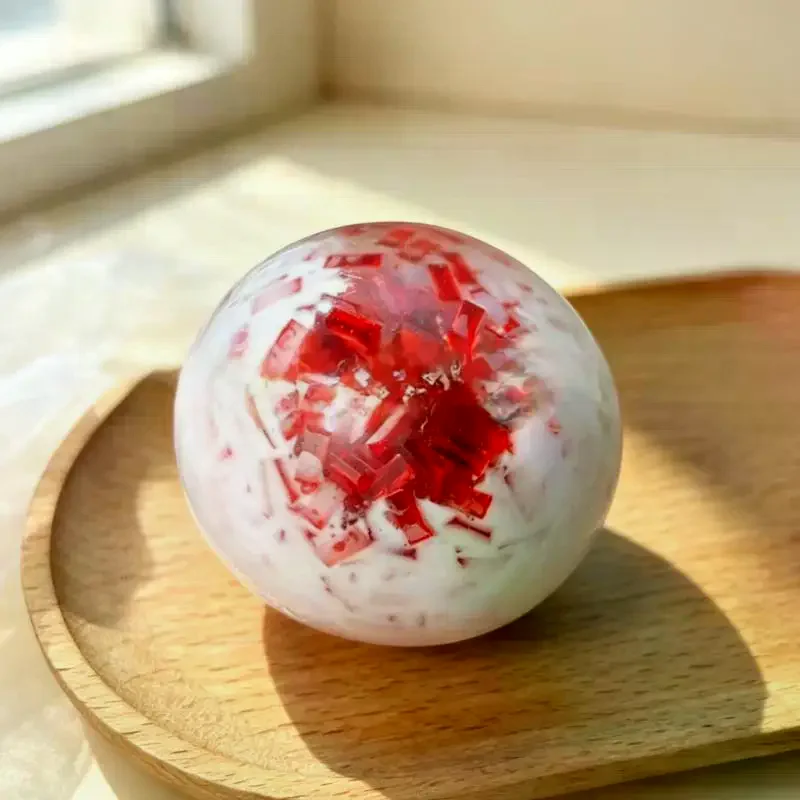 /GJ/1Pcs Squeeze Stress Relief Ball Toy Cream Ice Stick Handmade Ribbon Stress Ball Fidget Toy