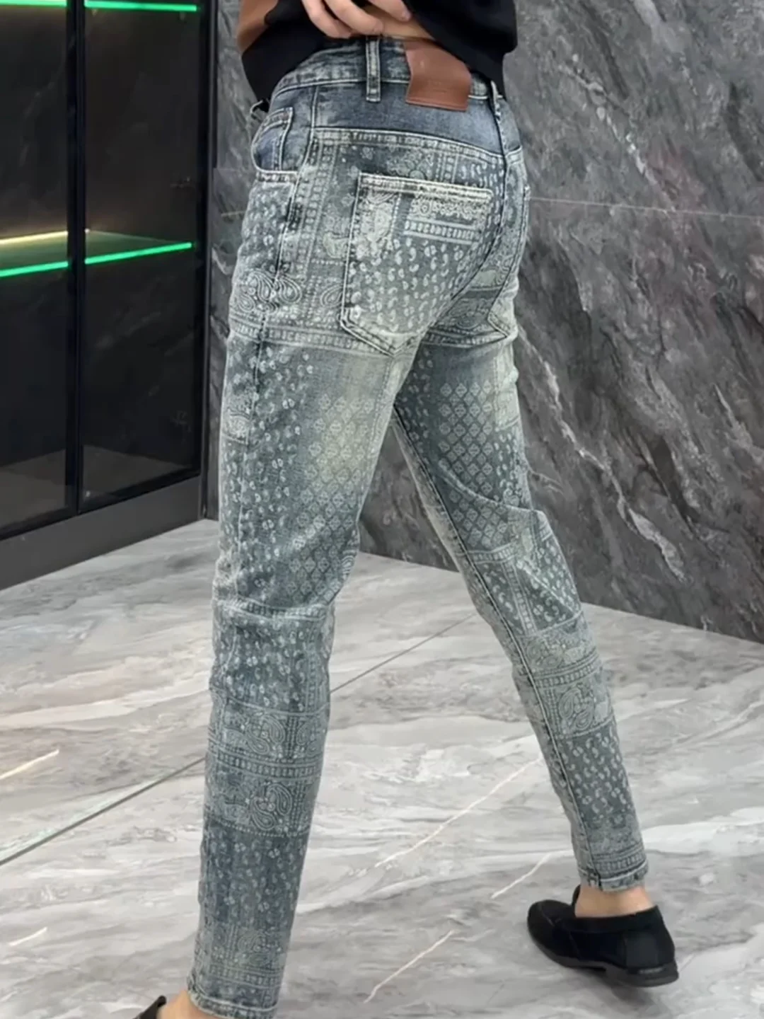 

High Quality Men's Jeans Spring Autumn New Style Fashionable Versatile Premium Feel Business Casual Slim Fit Standard Edition