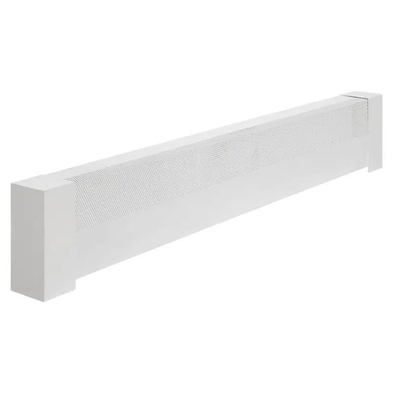 

Hydronic Radiator Enclosure 48 Inch For Bedroom Living Room Nursery, Sturdy Steel Easy Setup Baseboard Heating Guard, White