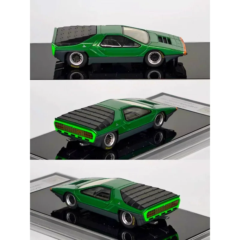 4L-186 CTMCK 1/64 アルファ ロメオ 33 BERTONE CTMCK 1/64 Alfa Romeo 33 BERTONE CARABO Alloy Car Static Die Cast