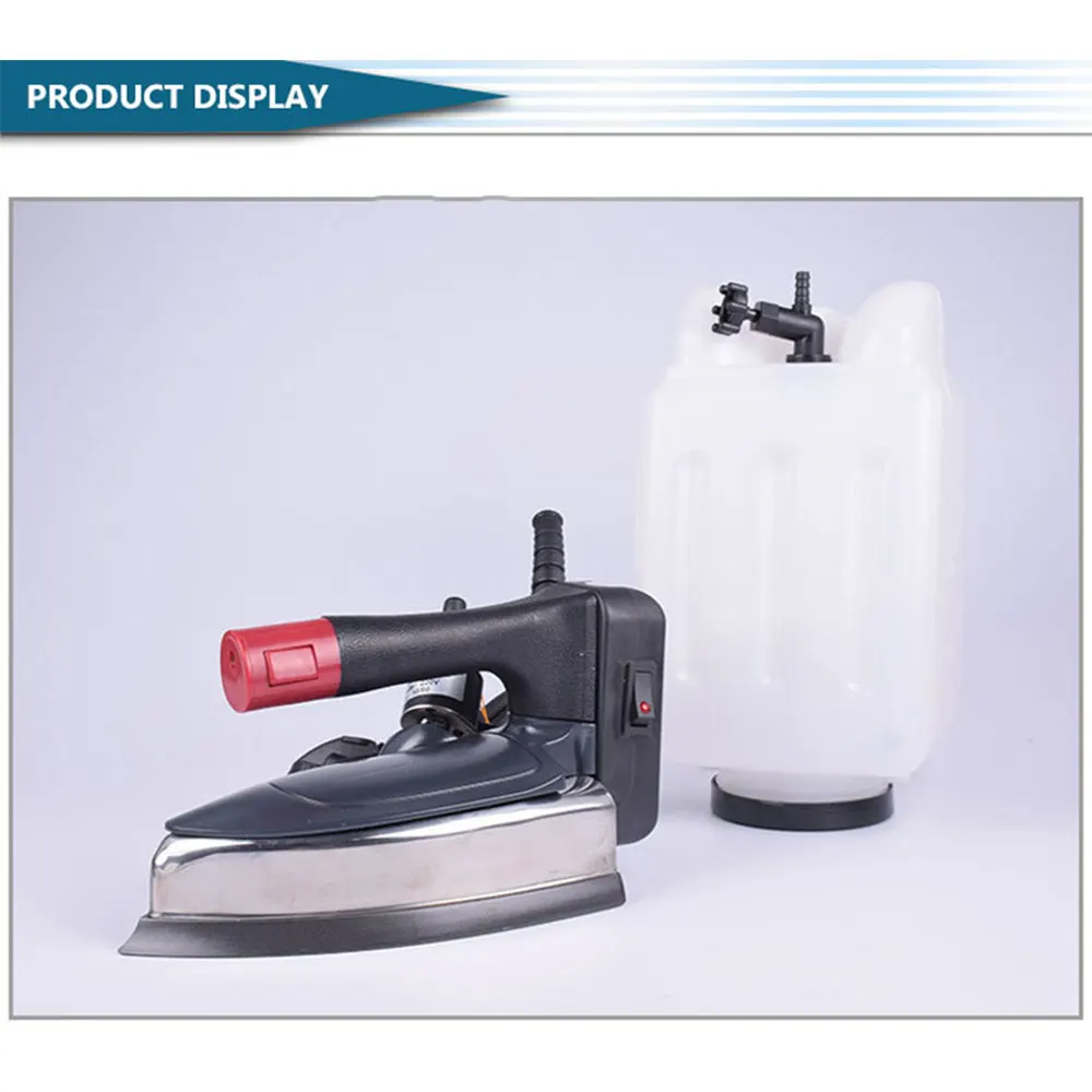 مكواة بخار كهربائية صناعية معلقة زجاجة مكواة ملابس كهربائية آلة تسخين كهربائي آلة بخار فيرو بخار