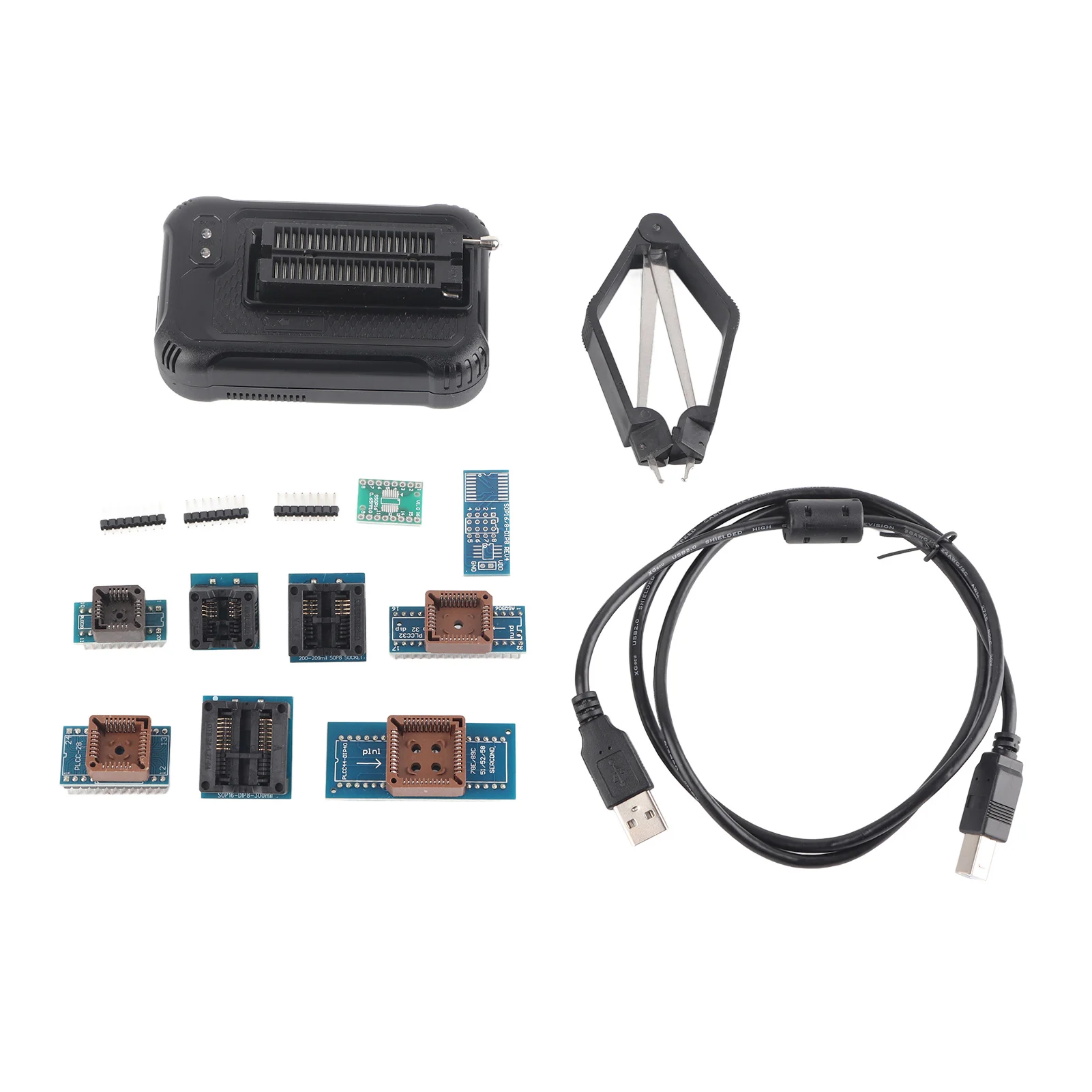 USB Programmer Programmer USB Programmer untuk TL866III EEPROM FLASH 8051 AVR MCU GAL dengan 9 Adaptor