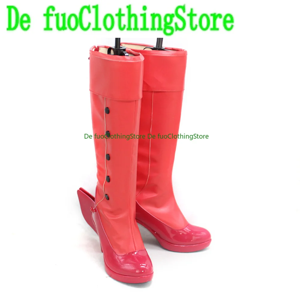 

Kantai Collection KanColle Collection Teruzuki Обувь для косплея Сапоги Игры Аниме Хэллоуин DefuoClothing Магазин обуви