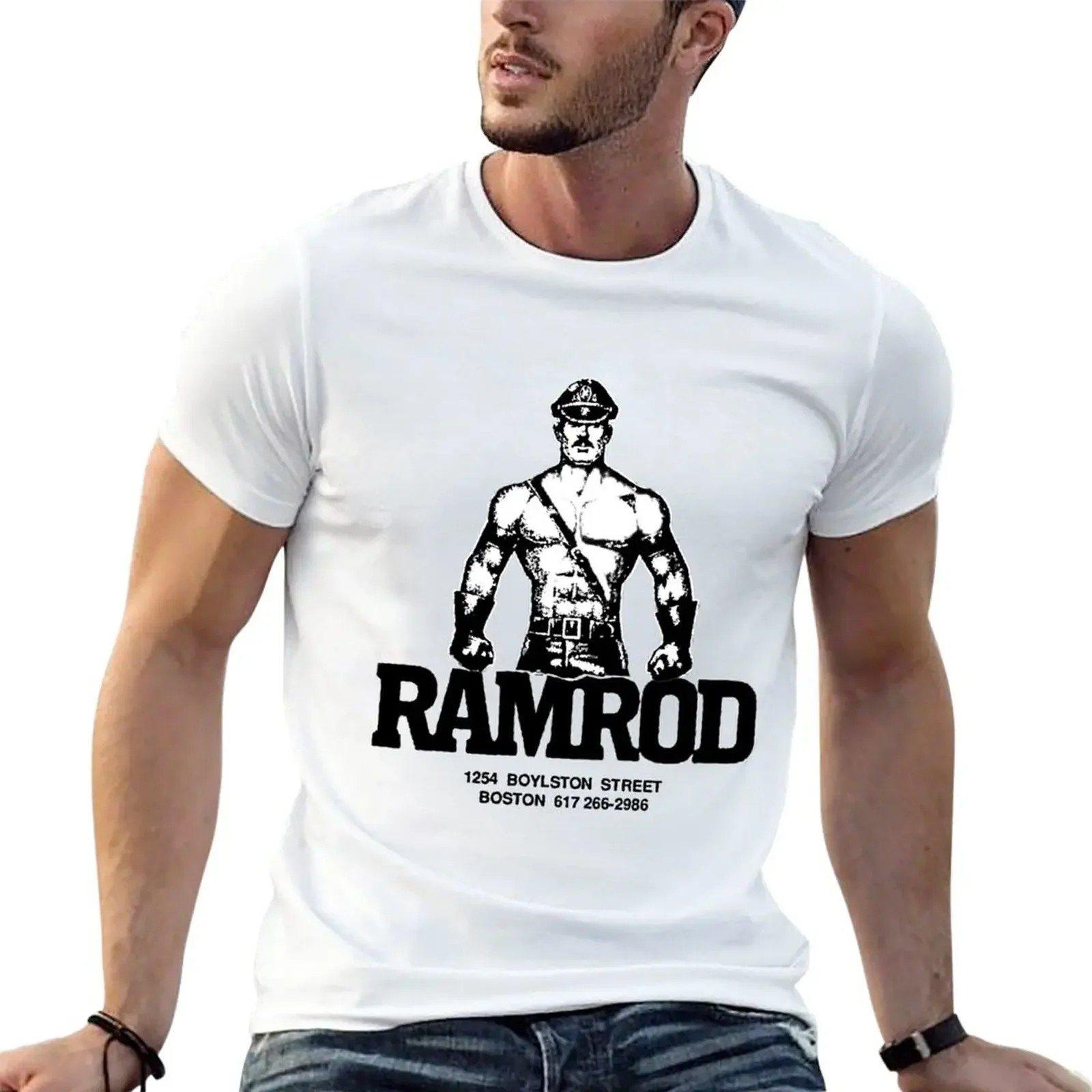 New Ramrod Light Retro  T-Shirt graphic t shirt sweat  Men's t-