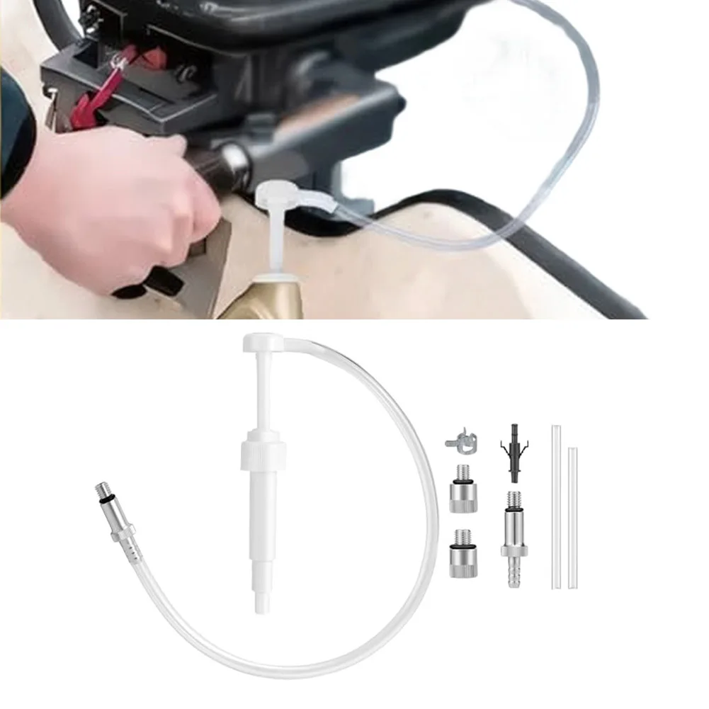 

Масляный насос с нижним блоком, морской подвесной мотор, комплект масляного насоса с шестерней 8 куб.см, металлический поворотный шарнир и шланг, детали двигателя для MERCURY