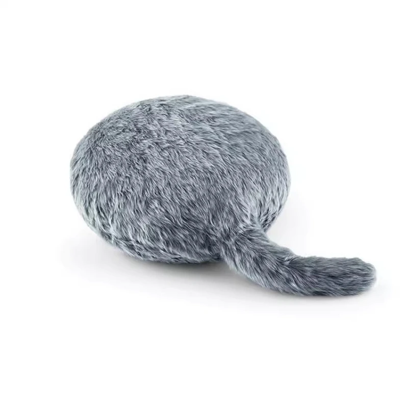 

Japanese cat tail throw pillow, intelligent tail wagging pet bionic cat companion robot