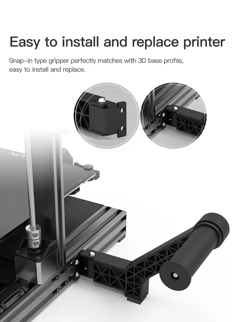 Creality – Kit de support de bobine de Filament rotatif, imprimante 3D facile à installer pour Ender 3/Pro/Ender 3 V2/CR10 Smart/CR6 SE