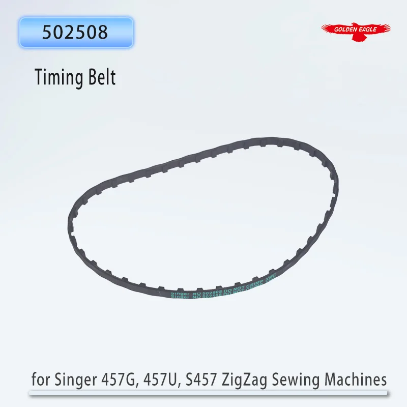 

502508 Arm Shaft Connection Timing Belt Fit Singer 457G, 457U, S457 Industrial Zig Zag Sewing Machines