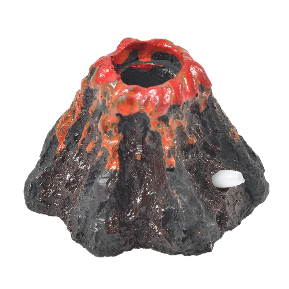 Volcano Shape Aquarium Fish Tank Decor Oxygen Pump Air Bubble Stone Air Pump  Fish Tank   Aquarium Decor