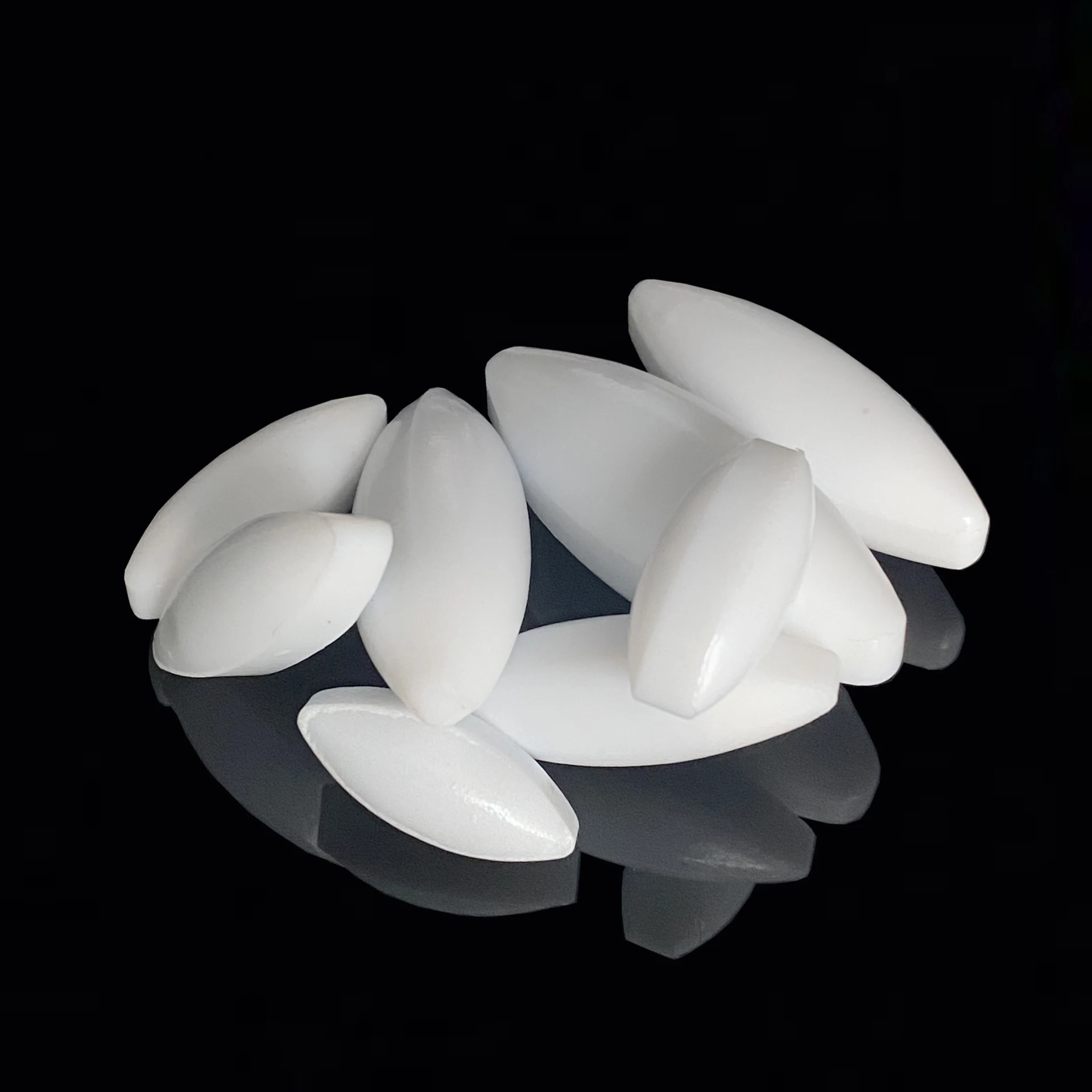 5Pcs Laboratory Magnetic Bar Cylindrical Magnetic Stirrer Rod Stirrer- Mixer Stir Bars Magnetic Stirrer School Laboratory