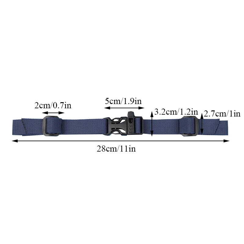 Backpack Non-slip Chest Straps Adjustable Shoulder Bag Straps Solid Color Practical Non-slip Shoulder Straps Backpack Accessory