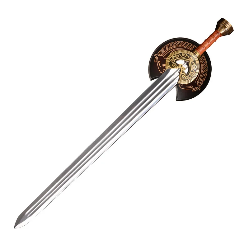 Popular senhor do anel theoden rei herugrim espada para cosplay coleção presente decoração 96cm 1.9kg