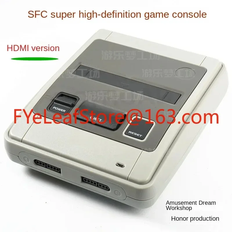 16-Bit SFC HD Super TV Game Console Wireless Handle 400 Games