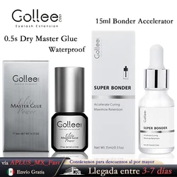 Gollee Super Bonder Lash Sealant Maximise Eyelash extension retention Help Glue Bond Better Oil-proof with Lash Extension Glue