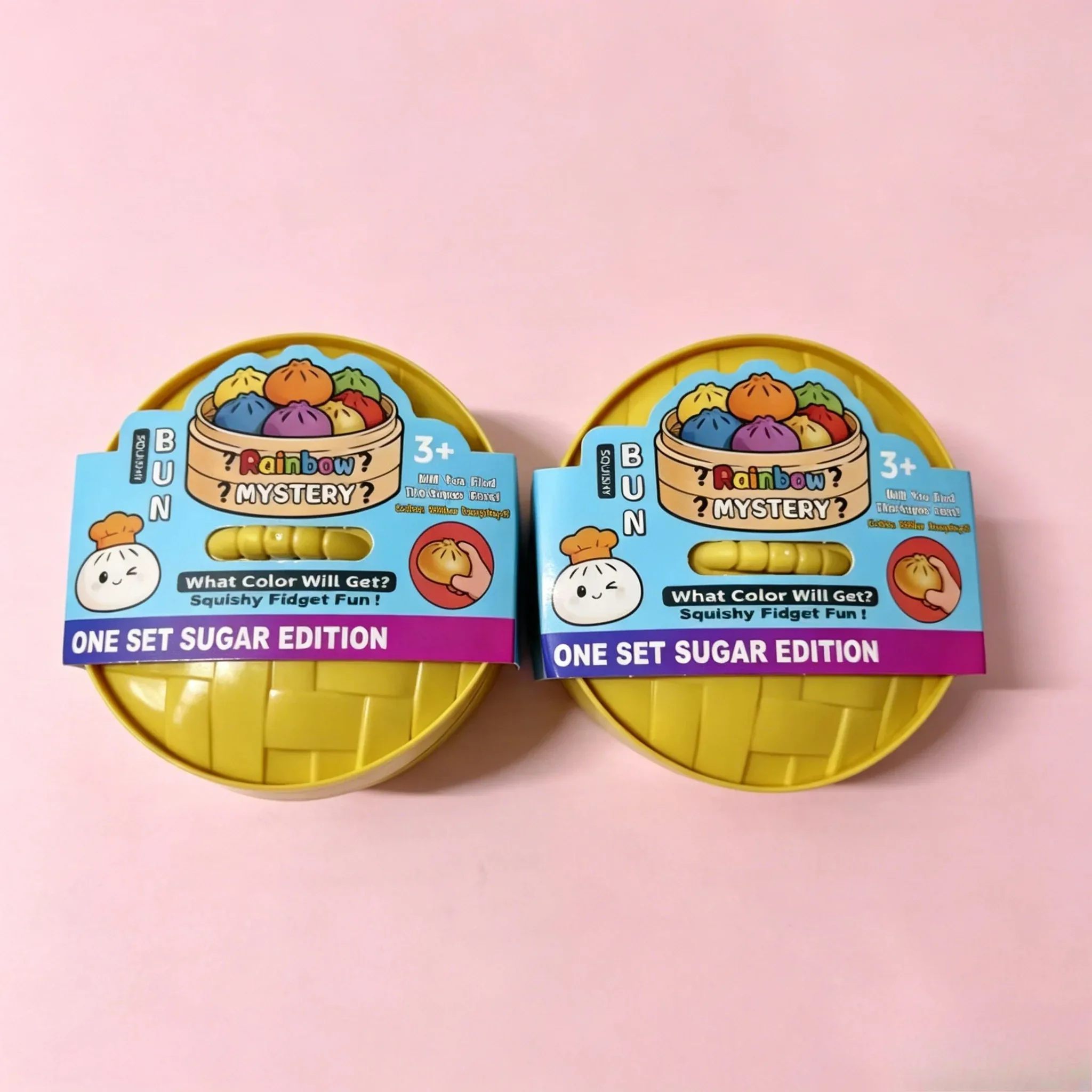 Anti-Stress-Druckspielzeug in Form eines Dumplings, schön und farbenfroh, mit langsamem Aufstieg, für Kinder und Erwachsene, Geschenk für Stressabbau.