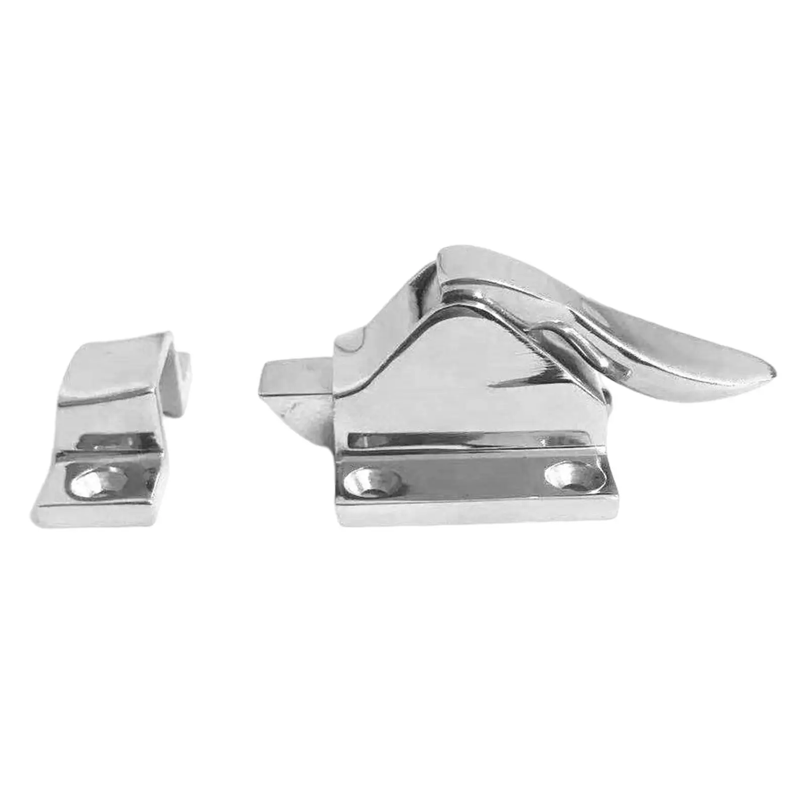 Stainless Steel Boat Latch Catch Hardware Accessories Case Box Drawer Recessed Furniture Boat Cabinet Door Lock Yachts