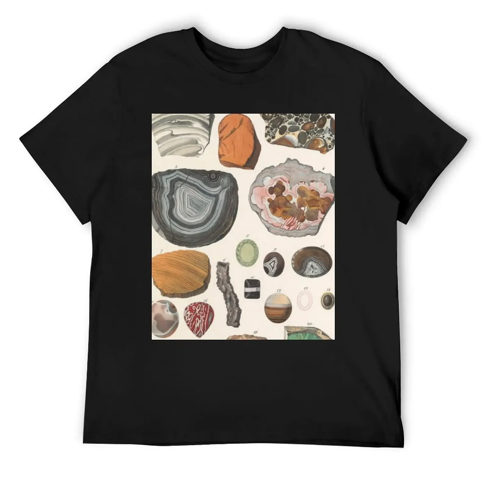 Opals and Agate T-Shirt cotton graphic tees cute clothes plain kawaii clothes big and tall t shirts for men