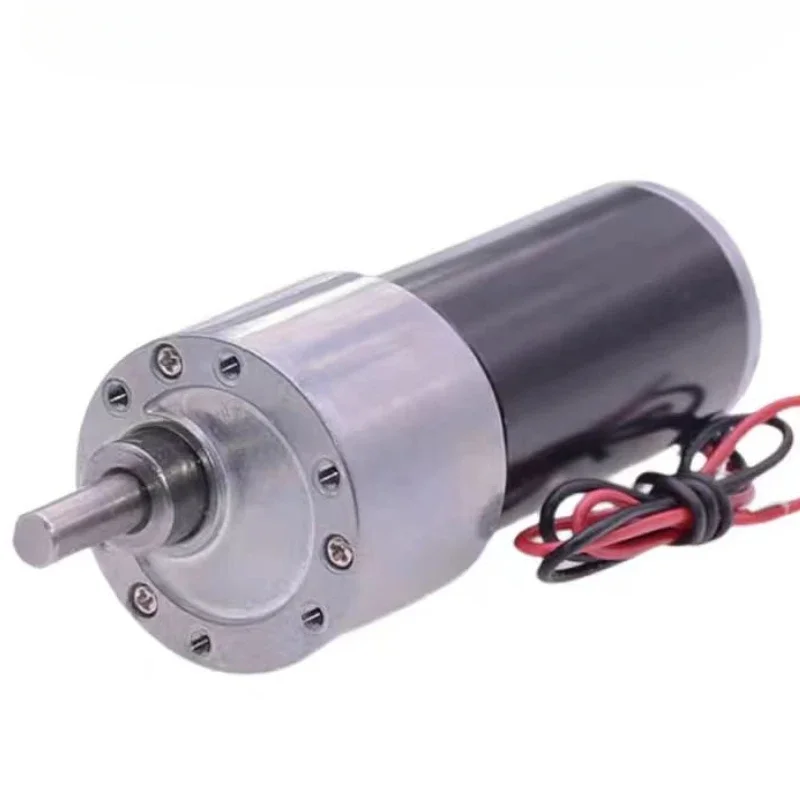 Permanent Magnet Motor 31ZY Tubular Gear Reducer Motor High torque cw/ccw adjustable speed 37GB31ZY Reduction Motor DC 12V 24V