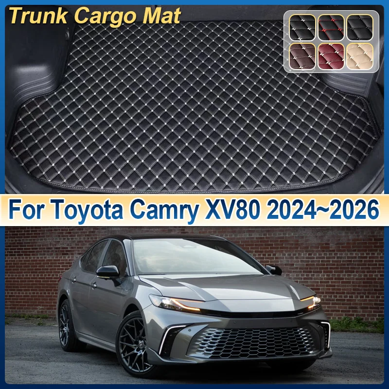 

For Toyota Camry XV80 2024 2025 2026 Car Trunk Mats Anti-dirty Pads Cargo Tray Boot Mat Storage Cushion Carpet Auto Accessories