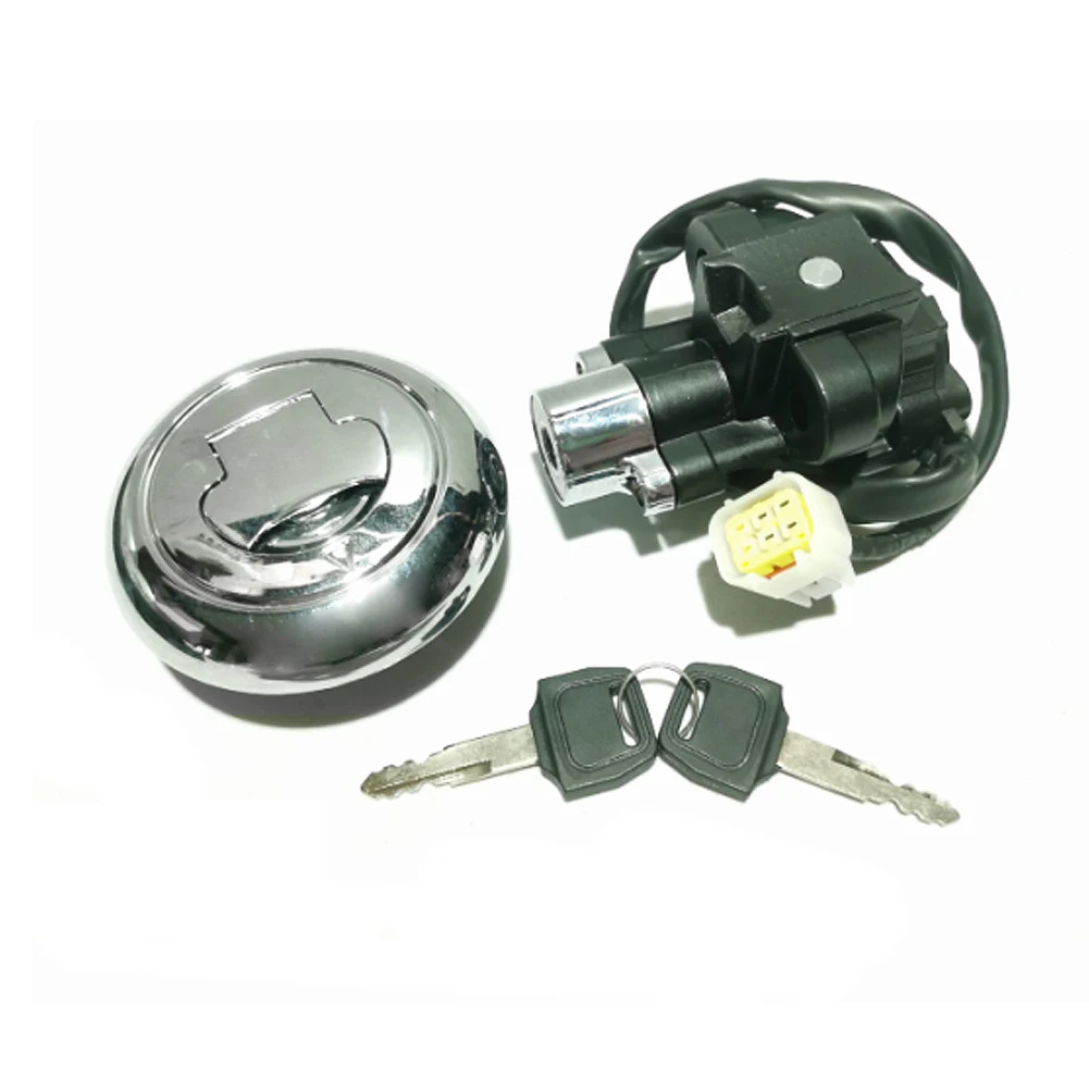 

Motorcycle Ignition Switch Fuel Tank Gas Cap Lock W/Keys For Keeway Superlight 125 QJ200-2G QJ150-2G