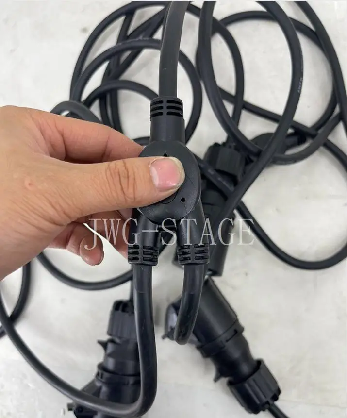 1 Split 4 Extended Power Cable 2.5mm2 For Waterproof Moving Head Beam Light