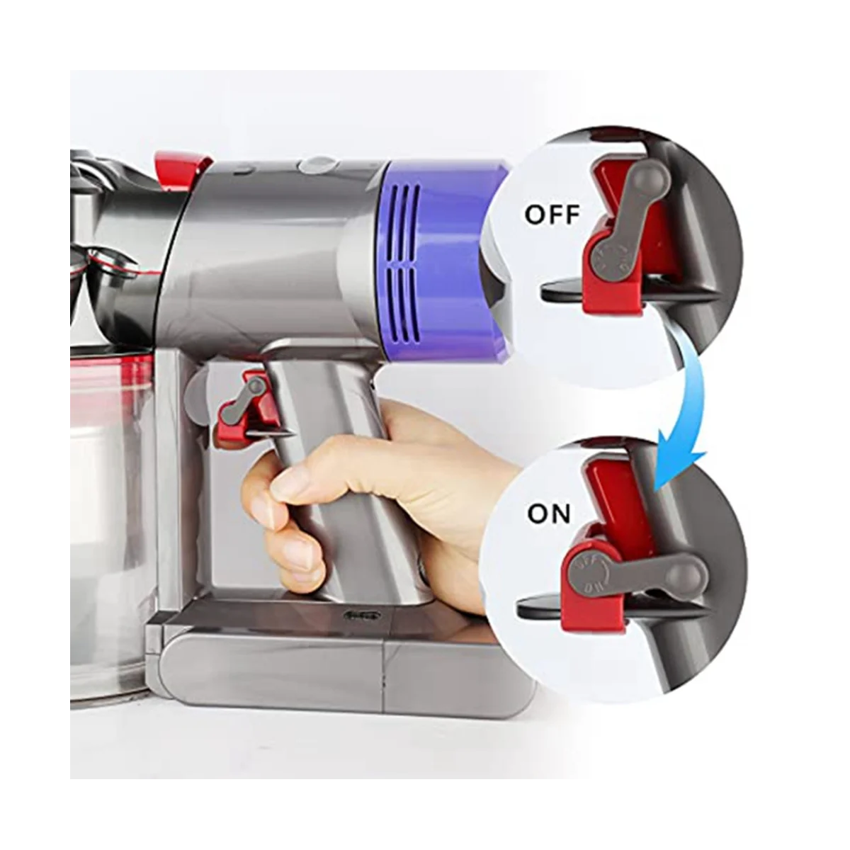 A09G-For V7 V8 V10 V11 V12 V15 Traceless فرشاة الغبار رئيس تمديد خرطوم مجموعة مكنسة كهربائية شفط رئيس الملحقات