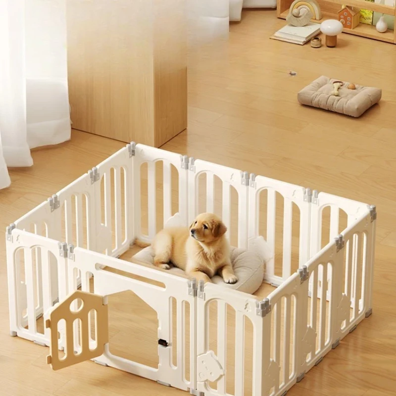 Kennel Outdoor Dog Fence Grating Acrylic luxury Accessories Retractable Dog Fence Folding Large Barrera Para Mascotas Home Decor