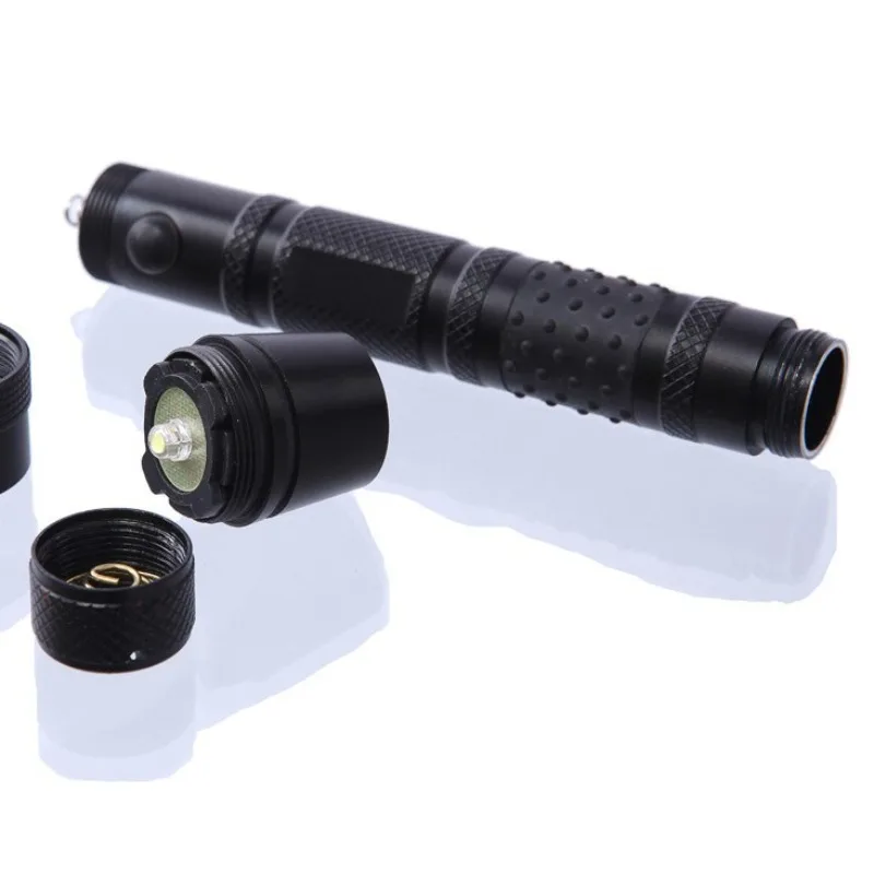 High Lumen Bright LED Flashlight with Battery Waterproof Torch for Outdoor Camping Hiking Fishing Emergency Survival Daily Use