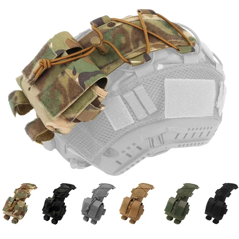 Tactical Helmet MK2 Battery Pouch Airsoft Helmet Counterweight Bag Outdoor Shooting FAST Helmet Accessories