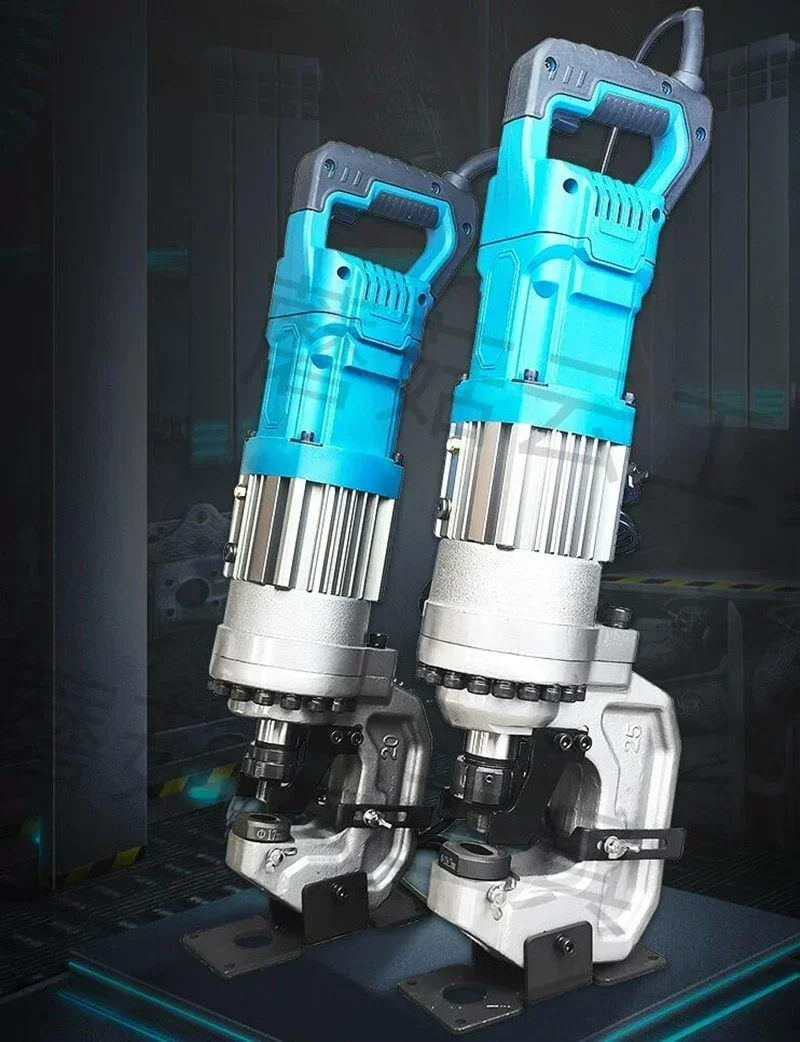 

Electric Hydraulic Stainless steel Punching machine Portable Angle steel Channel steel U-steel/C-Steel Photovoltaic Hole Puncher