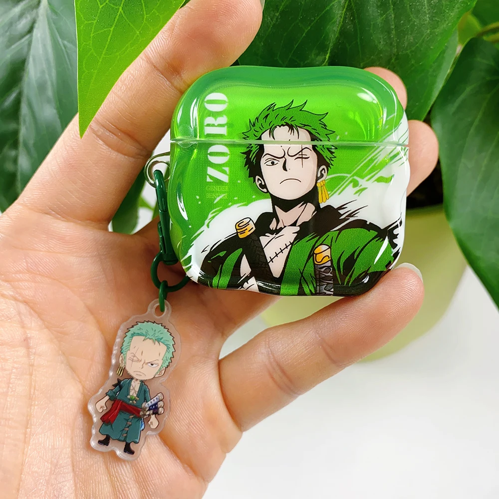 

Japan Cute Anime O-One P-Piece Luffy earphone Case Earphone Case for AirPods 1 2 3 Pro 4 Pro2 2nd Wireless Bluetooth Headset