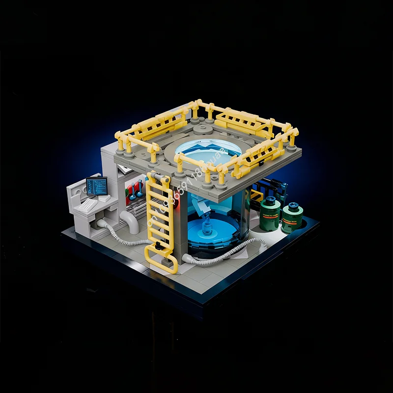 

460pcs MOC The Void Eleven's Sensory Deprivation Tank Model Building Blocks DIY Christmas Gifts Creative Education Toy Idea