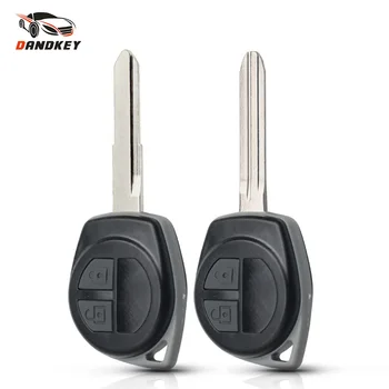DANDKEY 2 Button Car Key Shell Fob key Case for Suzuki Swift Grand SX4 Liana Aerio Vitara GRAND VITARA ALTO Jimny key