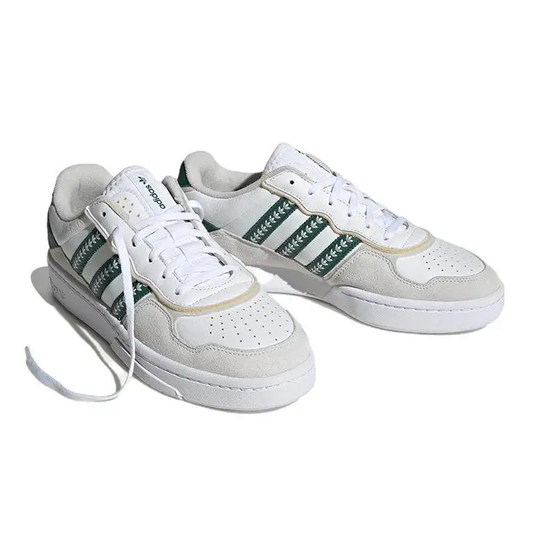 adidas originals Courtic Lifestyle Schoenen Unisex Lage Wit/groen/lichtgrijs Sneakers schoenen ID4080