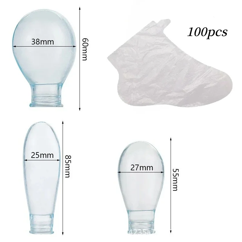 Huishoudelijke Voetverzorging Gereedschap Set Siliconen Teen Soak Potion Protectors Babybedjes Voetmasker Verminderen Wrijving Voorkomt Nagel Inbrengen Wond