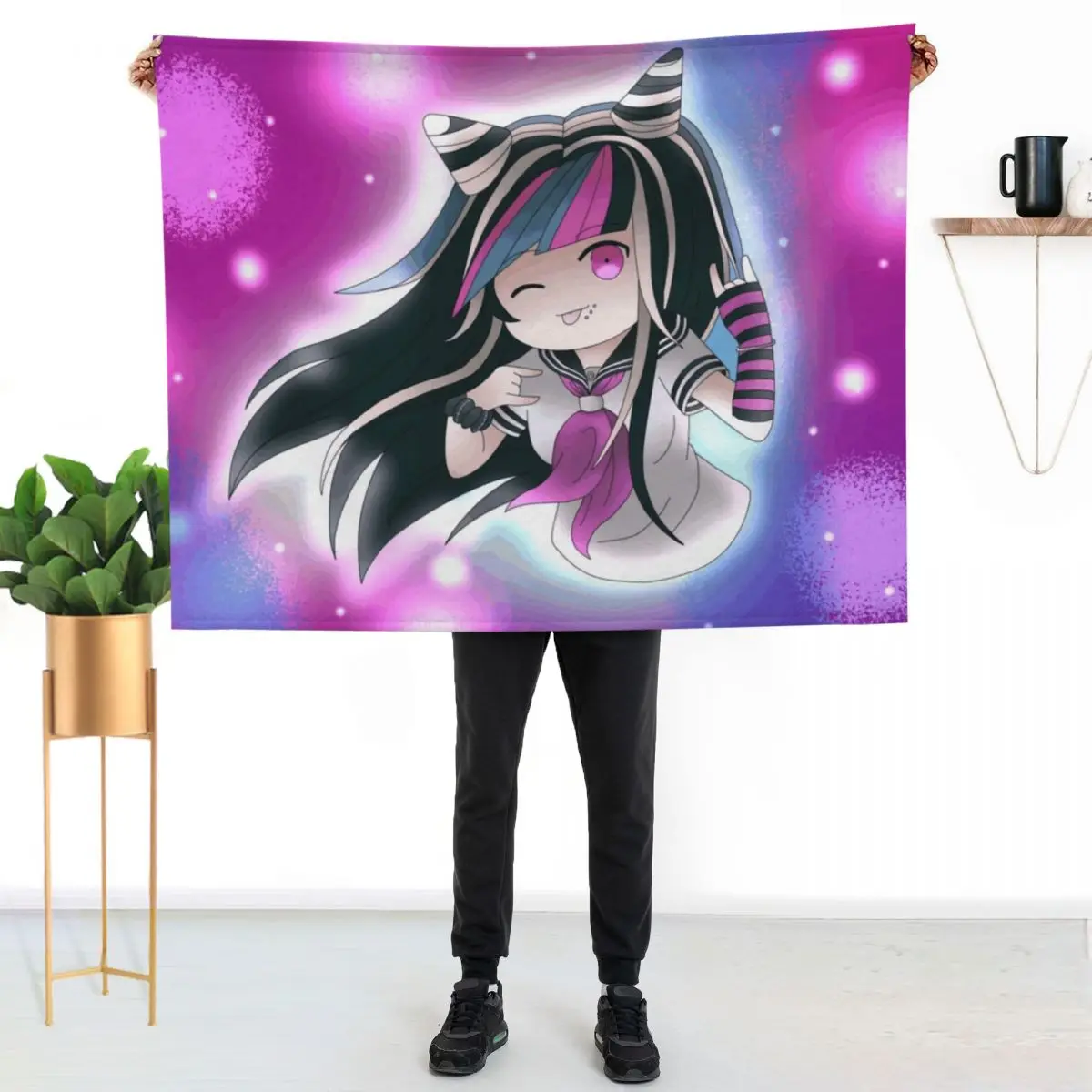 

Ibuki Mioda Throw Blanket Warm Cozy Throw Blanket for Living Room Couch
