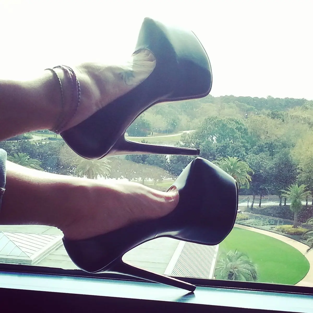 

Black Slip On Platform Pumps Thin High Heel Peep Toe Fashion Sexy Cool 2025 Summer Big Size Woman Shoes Zapatillas Mujer