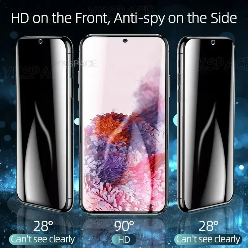 2PCS Anti Grare Privacy Hydrogel Film for Honor 30 V40 50 60 70 80 SE GT 90 100 Magic 3 4 5 6 Pro Lite Soft TPU Screen Protector
