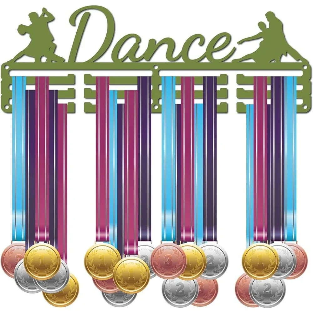 

Medal Holder Dance Sport Medals Display Wall Mount Hanger Medal Holders for Badge 3 Rung Medalist Latin Dancer Dancing Swim