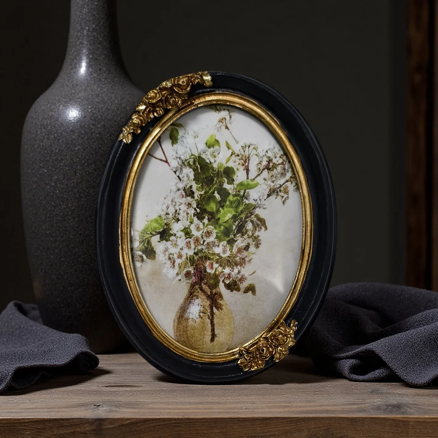 

Mutihome Room Decoration Home Decor Items French Photo Frame Decoration Living Room Desktop Sofa Foyer Bedroom Picture Frame