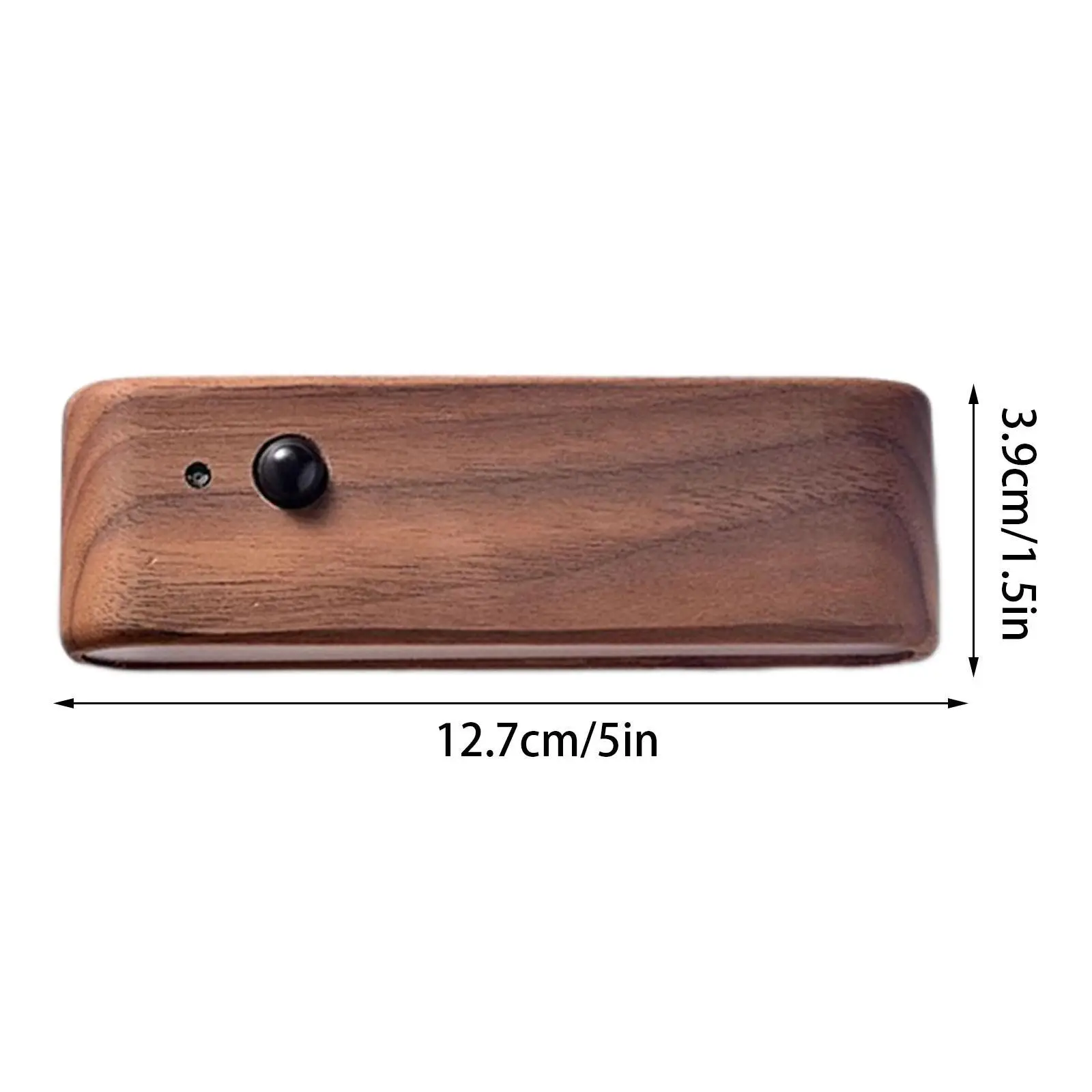 Luci notturne con sensore di movimento ricaricabili in legno per cucina camera da letto corridoio