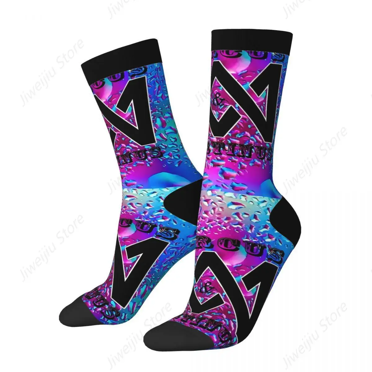 Fashion Colorful Marcus And Martinus Sports Socks Polyester Middle Tube Socks for Women Men Sweat Absorbing