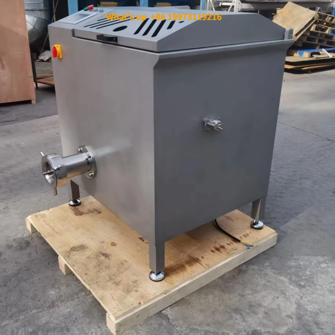 2026 New 200L Commercial Stainless Steel Meat Mixer Mincer Machine Three Phase 380V Meat Mixing Grinding Equipment for Sausage