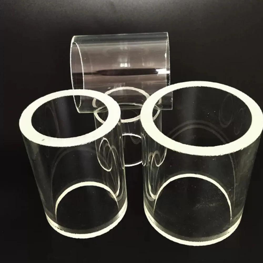 ‌High Borosilicate Column Sight Glass Tube Viewing Cup Chemical Pipeline Boiler OD20---120mm Height 100mm Thickness 4-10mm