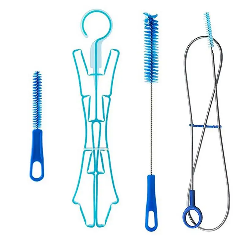 Kit de brosse de nettoyage de vessie d'hydratation de l'eau, nettoyeur de sac d'eau potable en plastique pour l'extérieur, fournitures de cuisine pour camping et randonnée