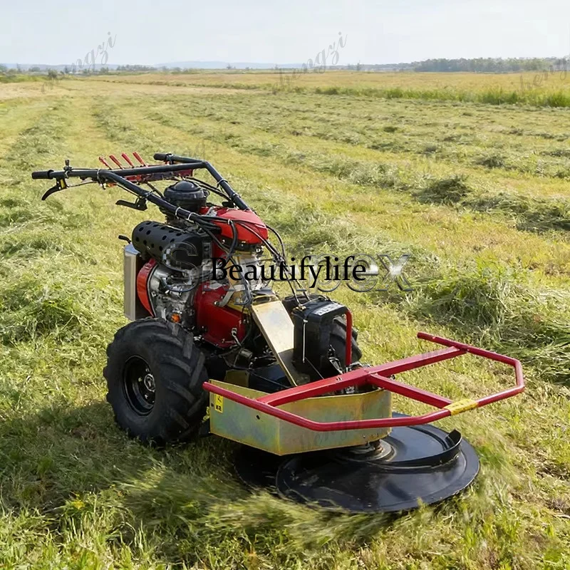 M81 Multifunctional Disc Harvester small swather  forage ryegrass lodging corn medicinal herbs agricultural mowing cutting machi