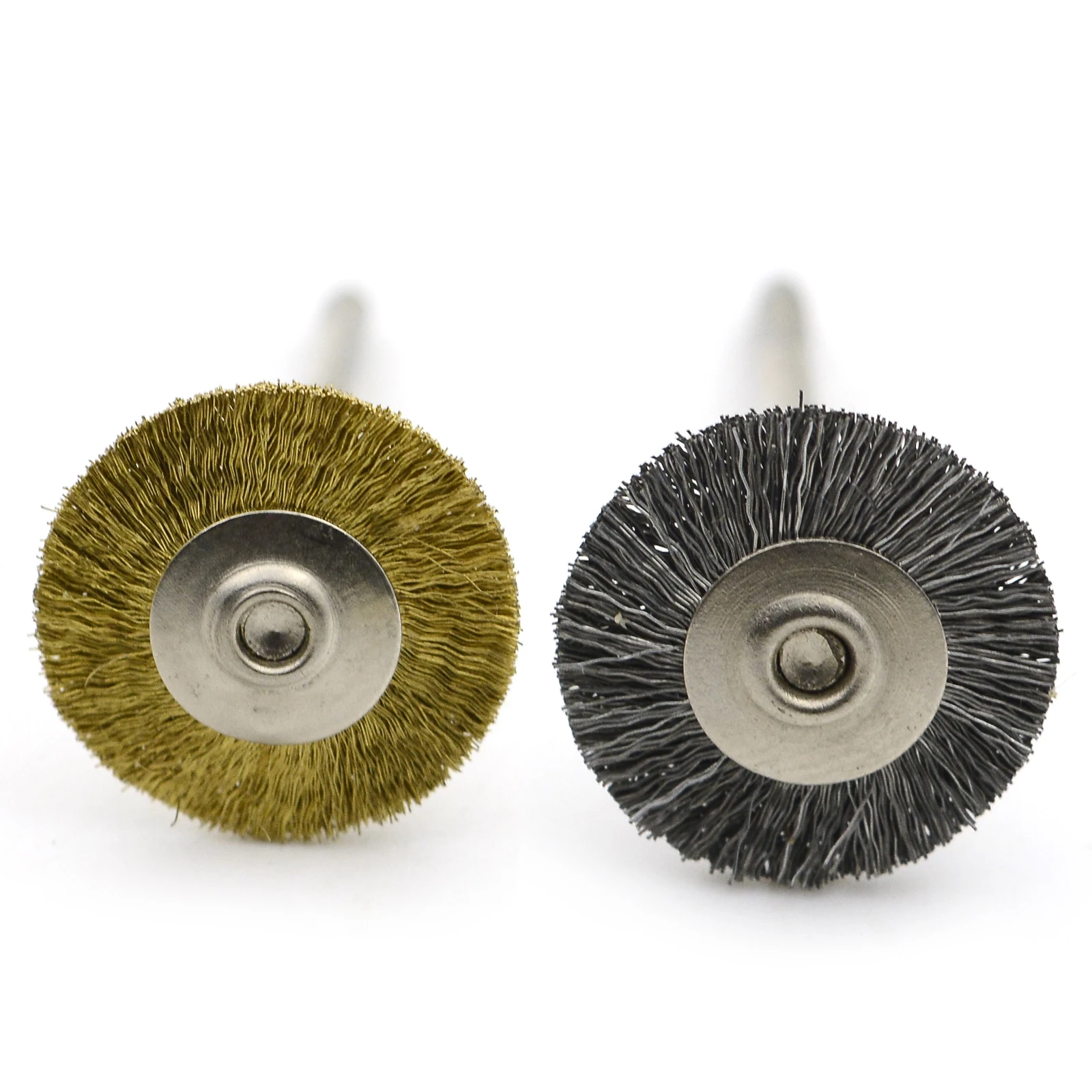 Multifunctional Brass Wheel Tube Pipe Brush Kit - Jewelry Polishing Tool with Wire Sweep Brushes