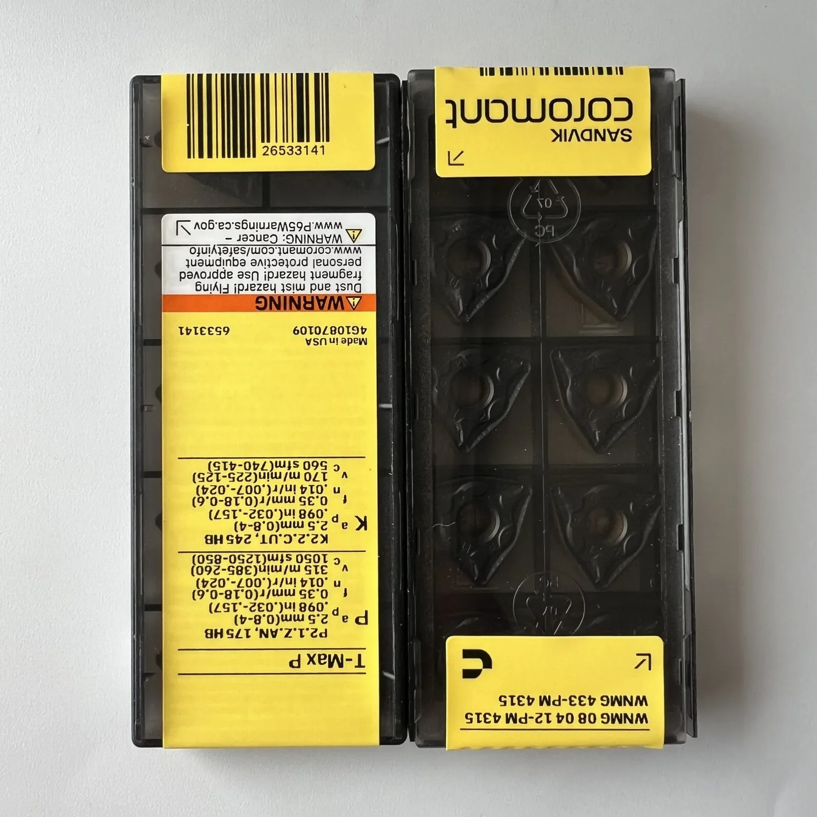 

SANDVIK-Coromant / WNMG080412-PM 4315 / 10 Pcs