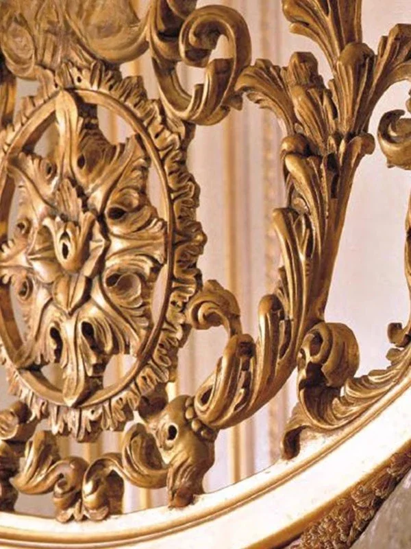 Двуспальная кровать, кровать принцессы, французская роскошь, итальянская кровать-вилла