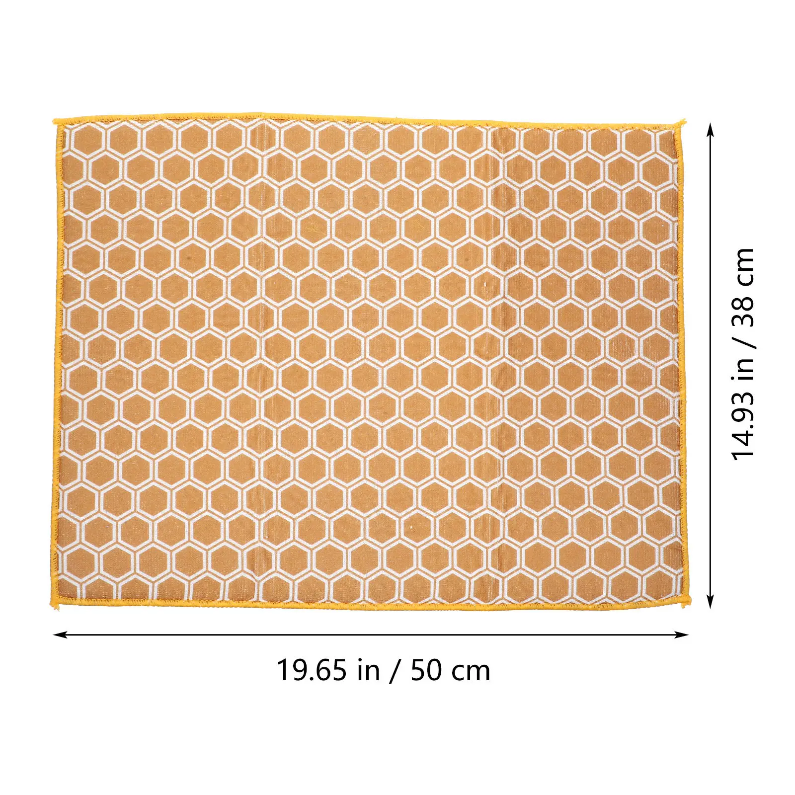 Ultrafine Fiber Dish Drying Mat – Absorbent Reusable Non-Slip Kitchen Countertop Pad Bohemian Style